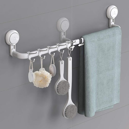 Portable Suction Cup Towel Bar