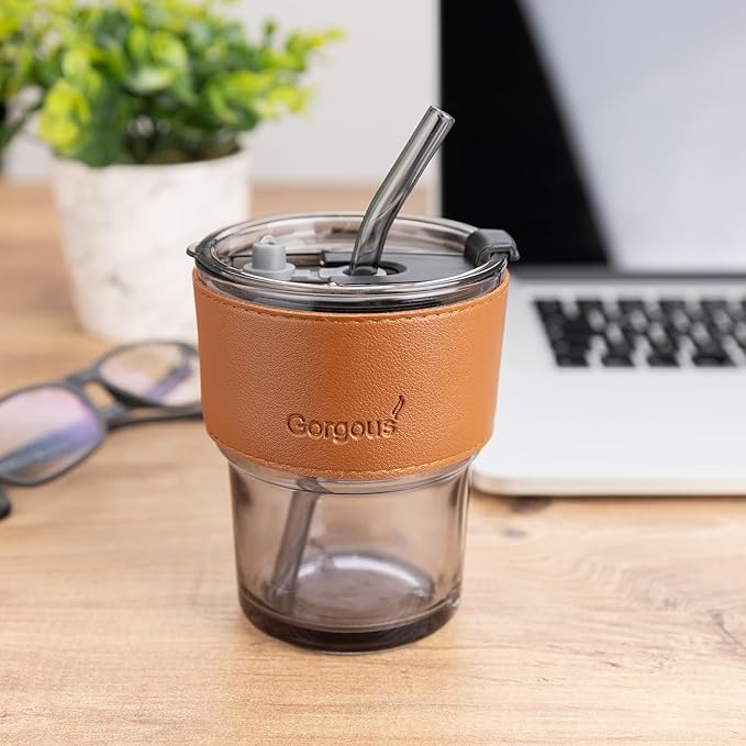 Re-Usable Heat and Cold Resistant Coffee Glass Mugs