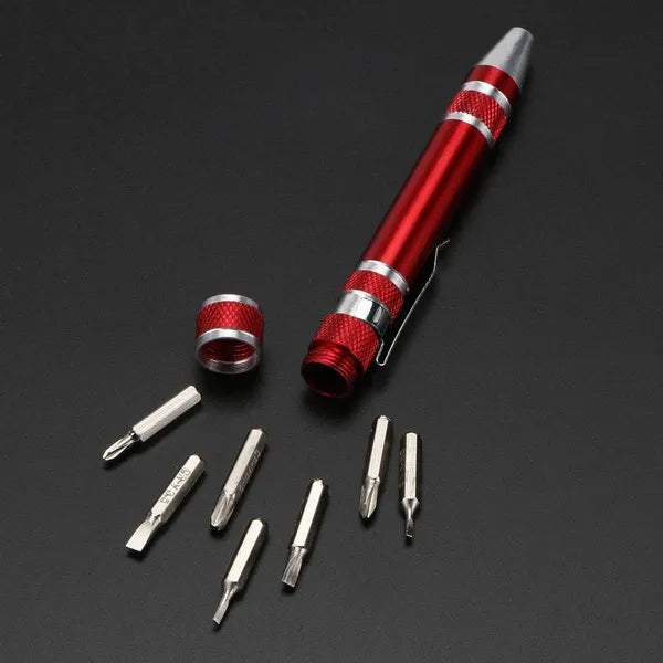 8 In 1 Pocket Pen Screw driver