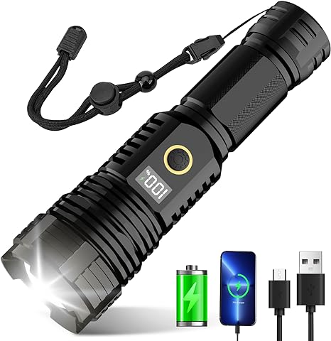 Multifunctional Portable Powerful Torch Light