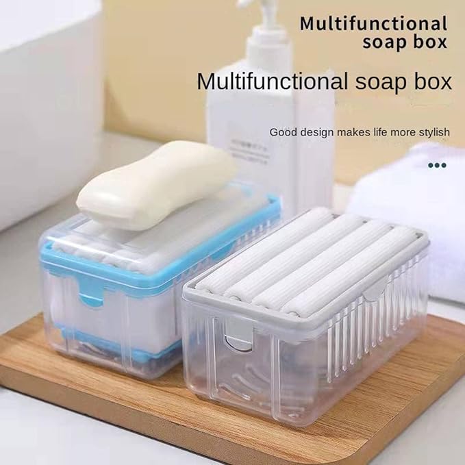 Multifunctional foaming soap box