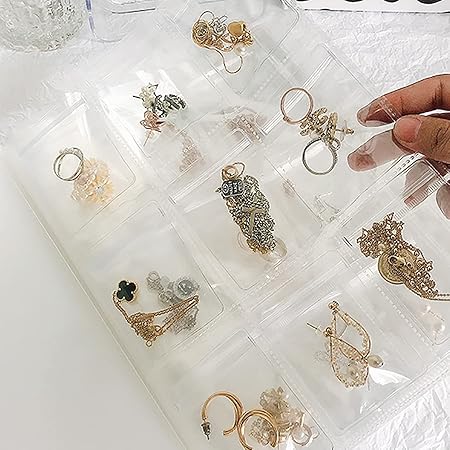 Transparent Jewelry Storage book