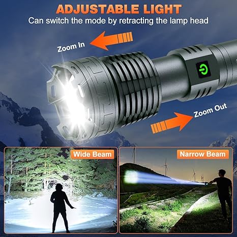 Multifunctional Portable Powerful Torch Light