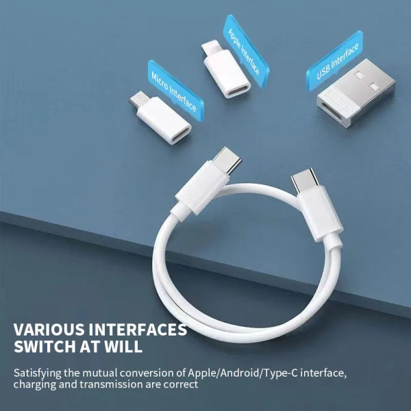 5 in 1 Multifunctional Fast Charging Data Cable Set