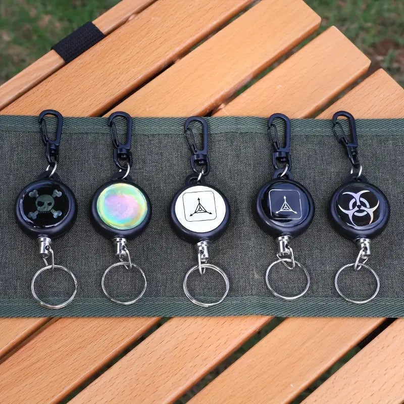 Anti theft Retractable Key Chain