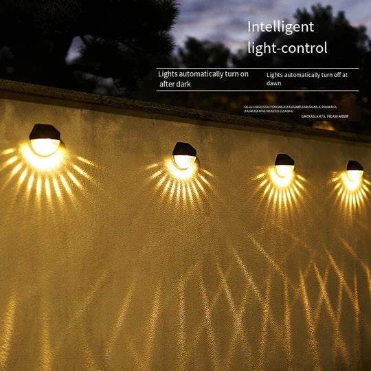 Decorative Solar Fence Lights