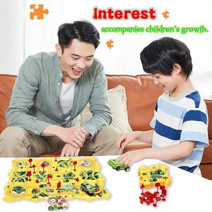 Puzzle Racer Kids Car Track Set
