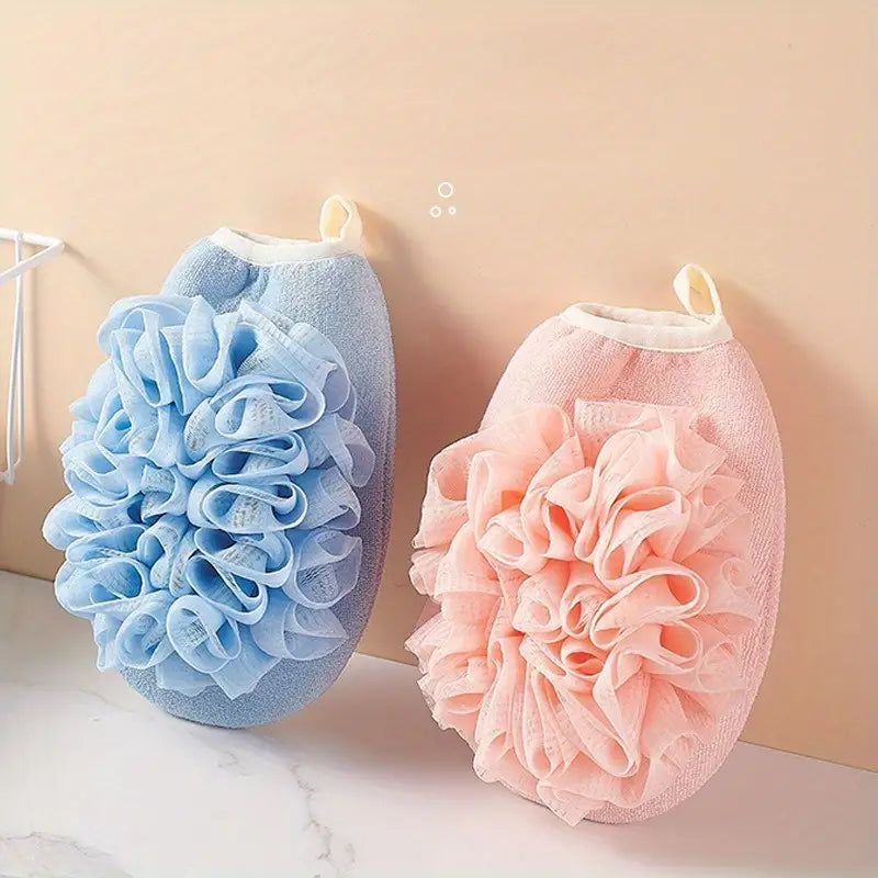 2 in 1 Exfoliating Bath Gloves