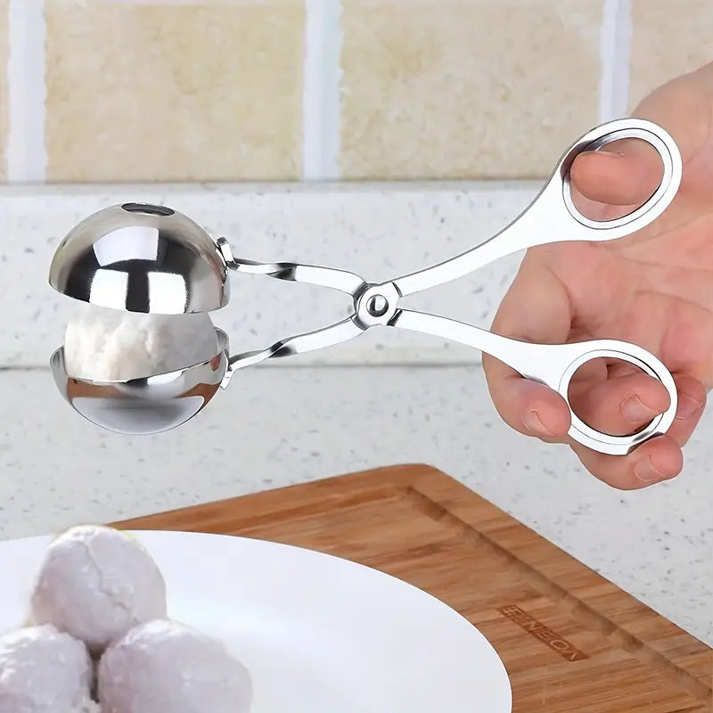 Stainless Steal Meatball and Ice-cream Tong