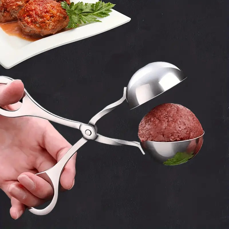 Stainless Steal Meatball and Ice-cream Tong