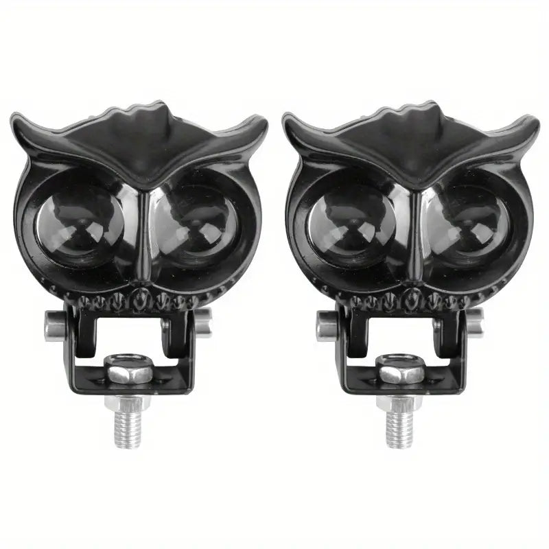 Owl Shape Motorcycle Dual Colour Fog Light