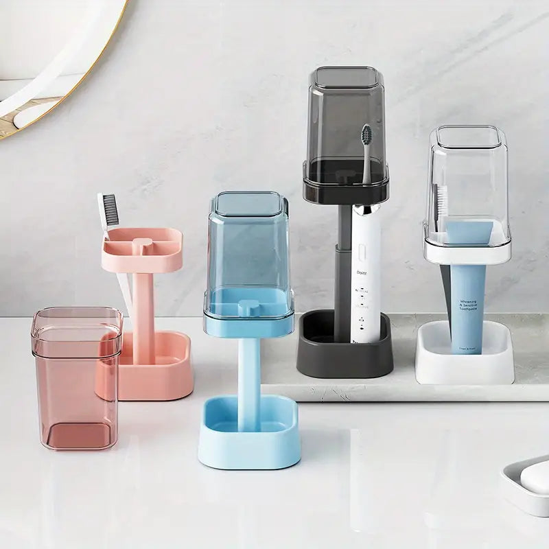 Lamp Style Toothbrush Holder With Cover