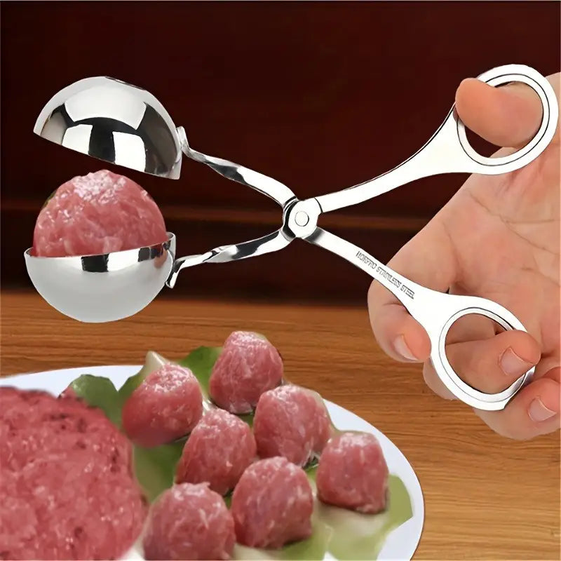 Stainless Steal Meatball and Ice-cream Tong