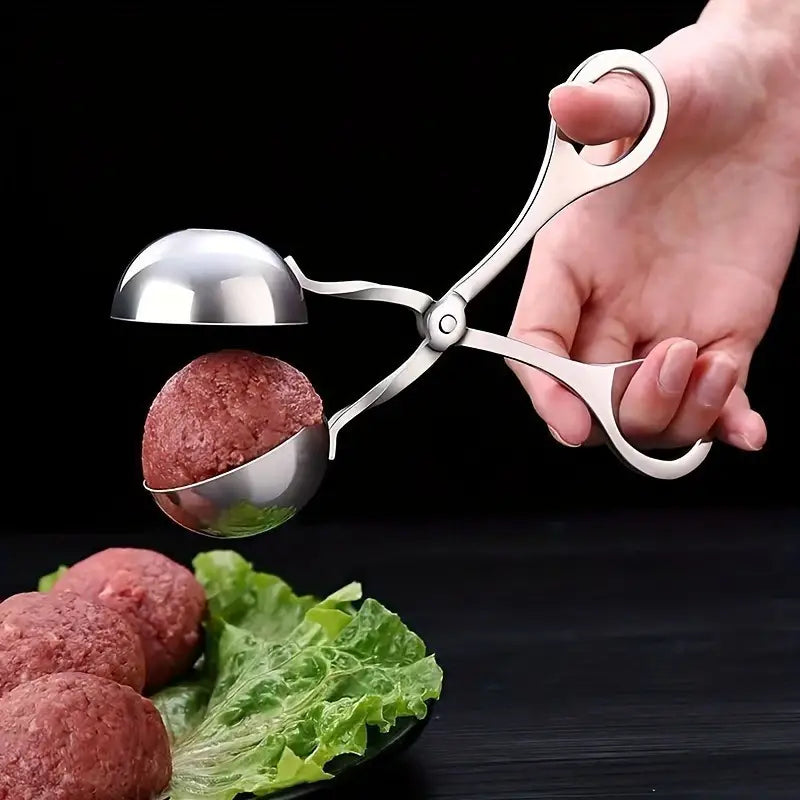 Stainless Steal Meatball and Ice-cream Tong