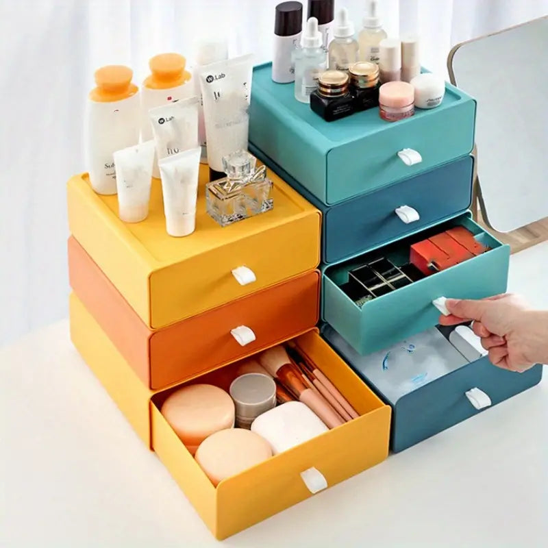 Multifunctional Four Drawers Storage Organizer