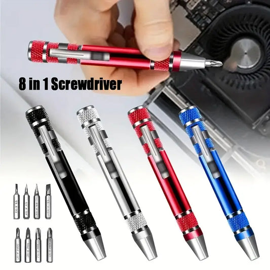 8 In 1 Pocket Pen Screw driver