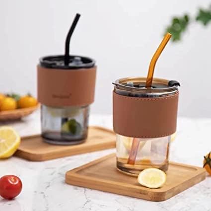 Re-Usable Heat and Cold Resistant Coffee Glass Mugs