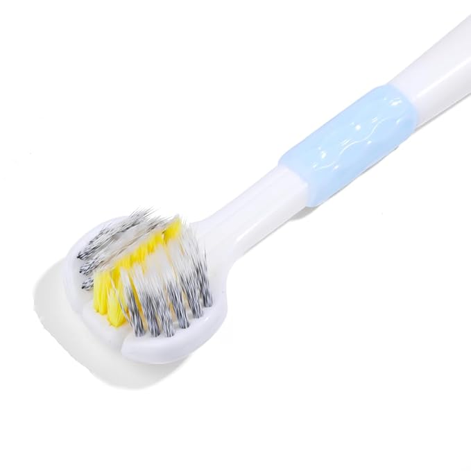 Three sided Soft Bristle Toothbrush