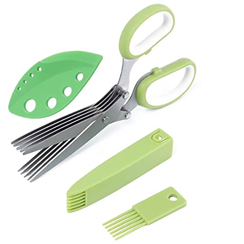 Multifunctional 05 Blade Vegetables Cutting Scissor