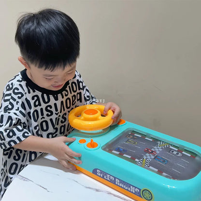 Interactive Kids Driving Steering Wheel Car Racing Simulator Toy