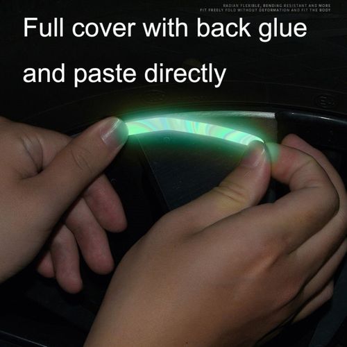 Car Tyre Reflective Stickers (20 Strips)