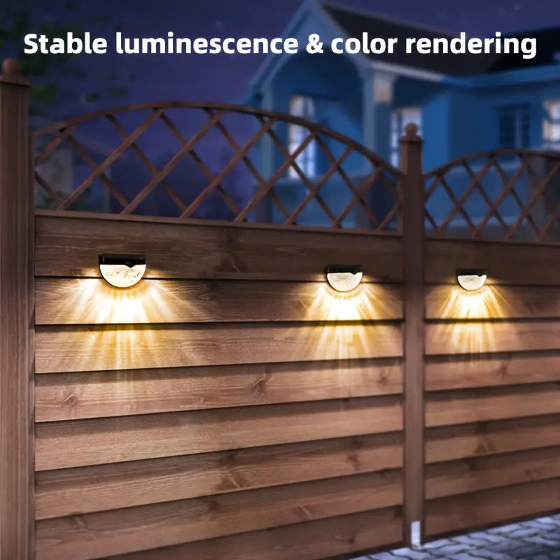 Decorative Solar Fence Lights