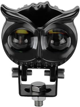 Owl Shape Motorcycle Dual Colour Fog Light