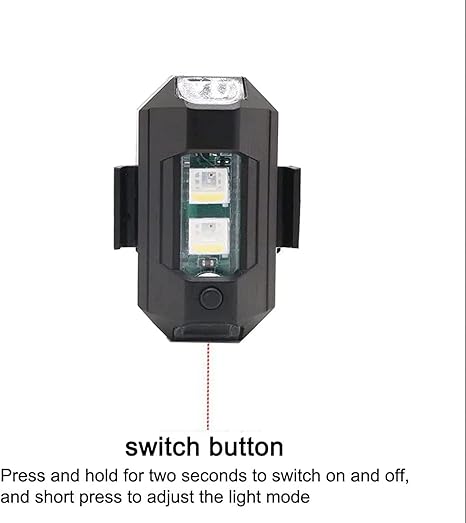 Multicolour Bike Sight Warning Lights