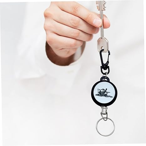 Anti theft Retractable Key Chain