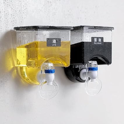 Wall Mounted Dispenser For oil and Kitchen Sauces