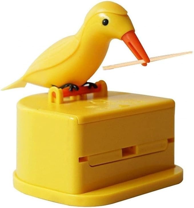 Automatic Bird Shape Toothpick Holder