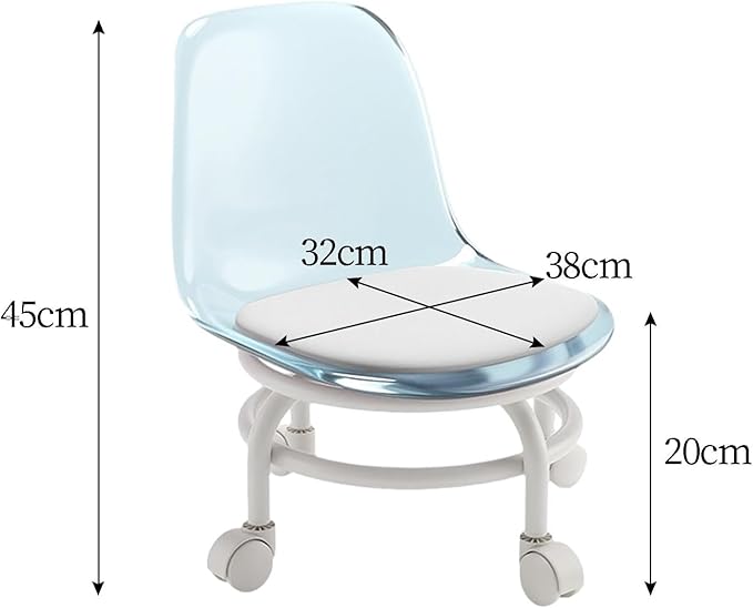 360 Degree Rolling Comfortable Chair With Back Support