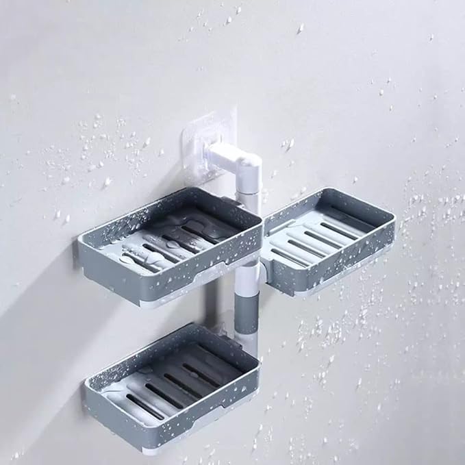 Wall Mounted 03 Tiers Soap Holder