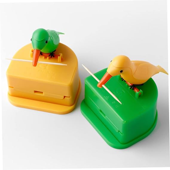 Automatic Bird Shape Toothpick Holder