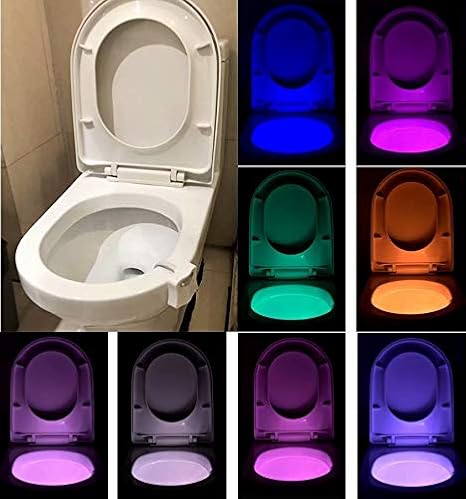 08 Colour Toilet Sensor Light