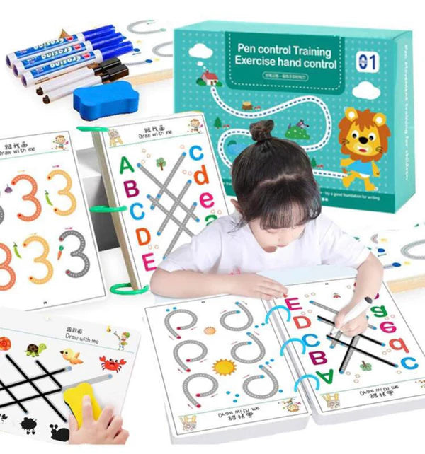 Magical Tracing Workbook Set With 2 Markers