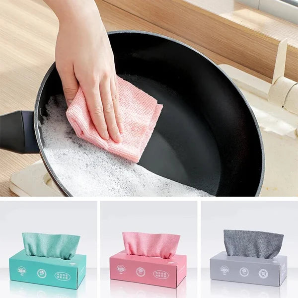 REUSABLE MAGIC MULTI-FUNCTIONAL CLEANING WIPE- 20 PCS