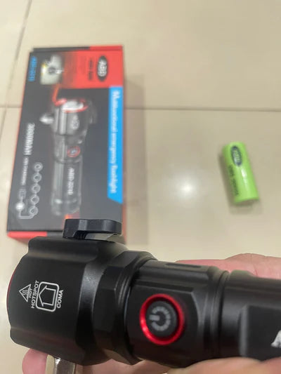 Powerful 2-in-1 Emergency Flashlight torch