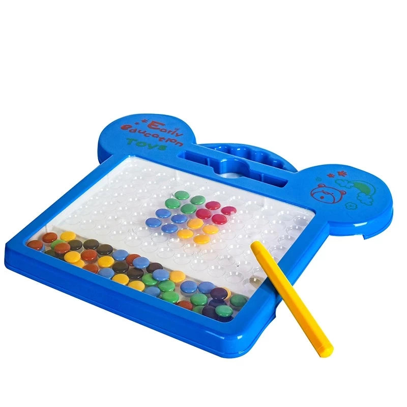 Educational Cat Style Magnetic Beads Drawing Board