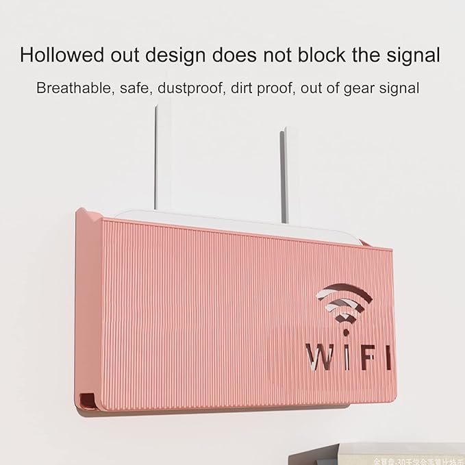 Wall Mounted Wifi Router Holder