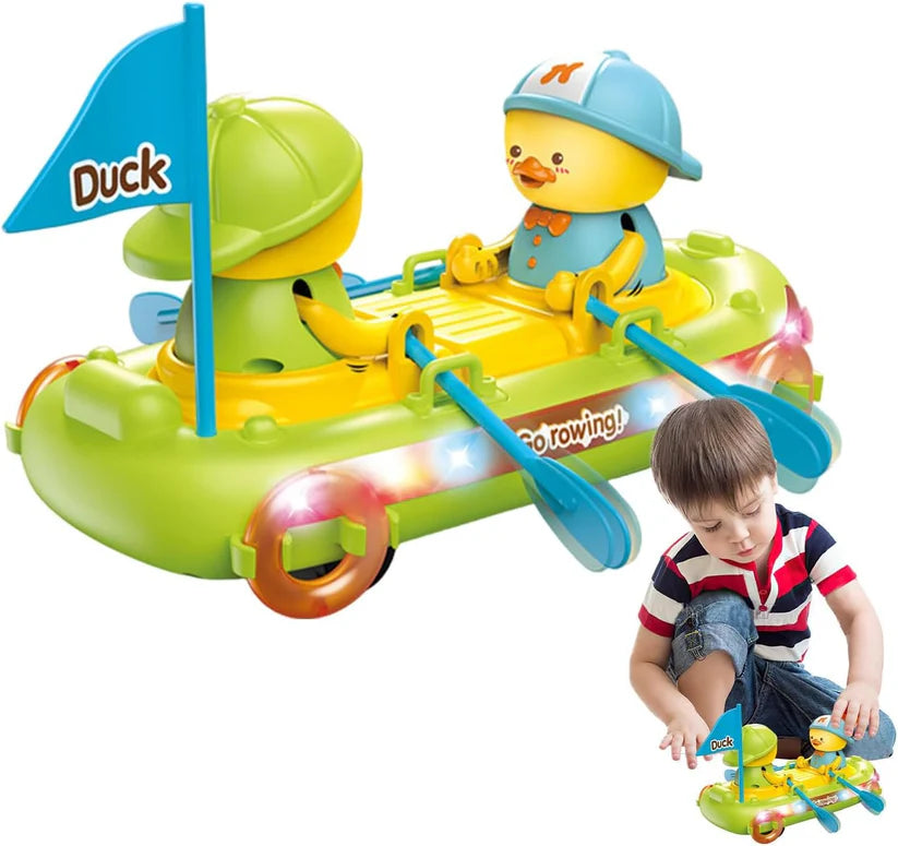 Electric Duck Rowing Boat with Light & Sound