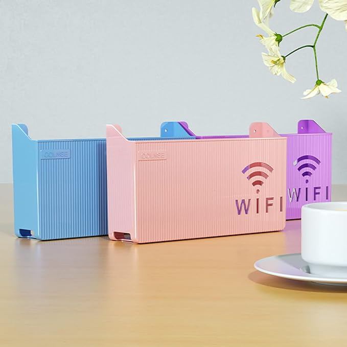 Wall Mounted Wifi Router Holder