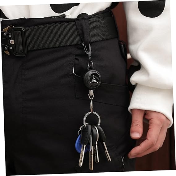 Anti theft Retractable Key Chain