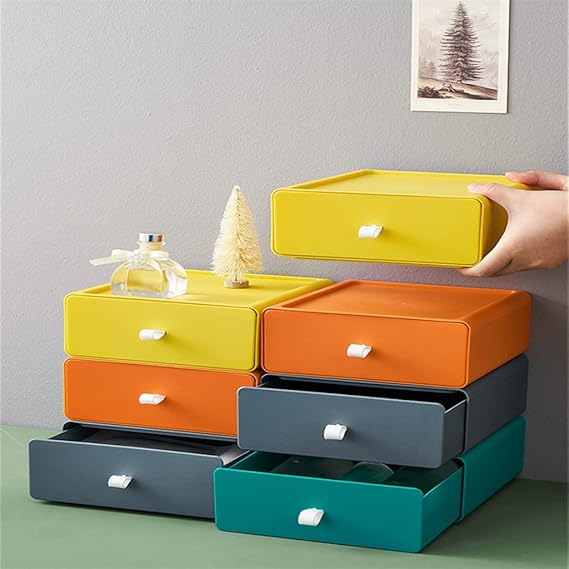 Multifunctional Four Drawers Storage Organizer