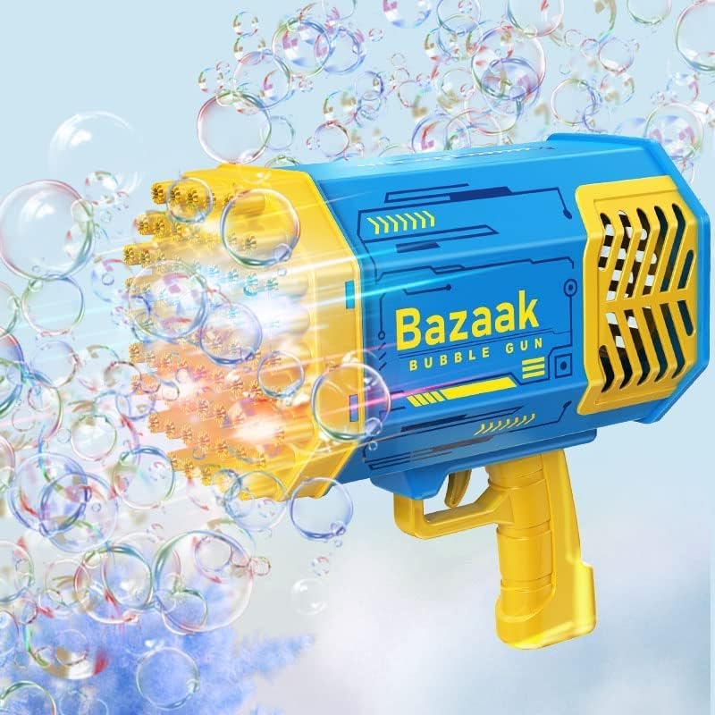 2 IN 1 BAZOOKA BUBBLE GUN