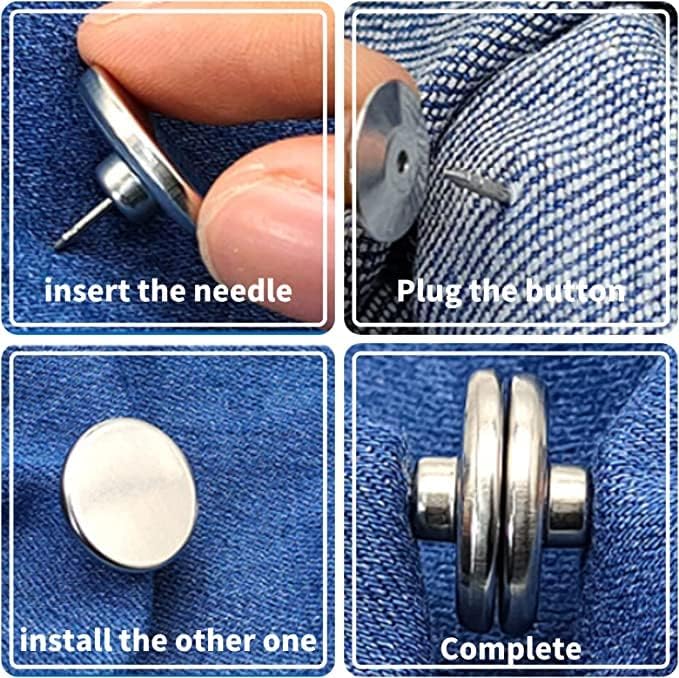 Magnetic Curtain Button Buckle Set