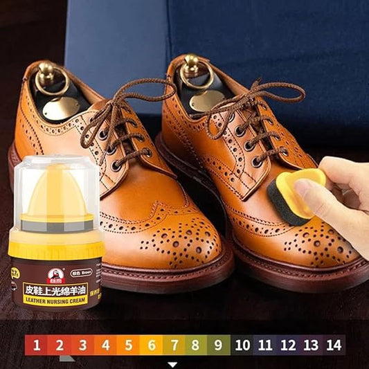 Leather Repair Cream Liquid Shiny Shoe Polish