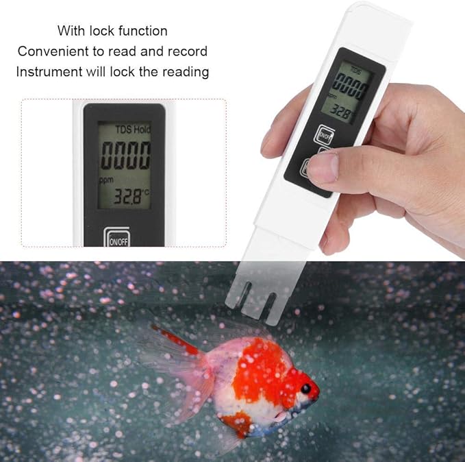 TESTER FOR WATER QUALITY AND TEMPERATURE