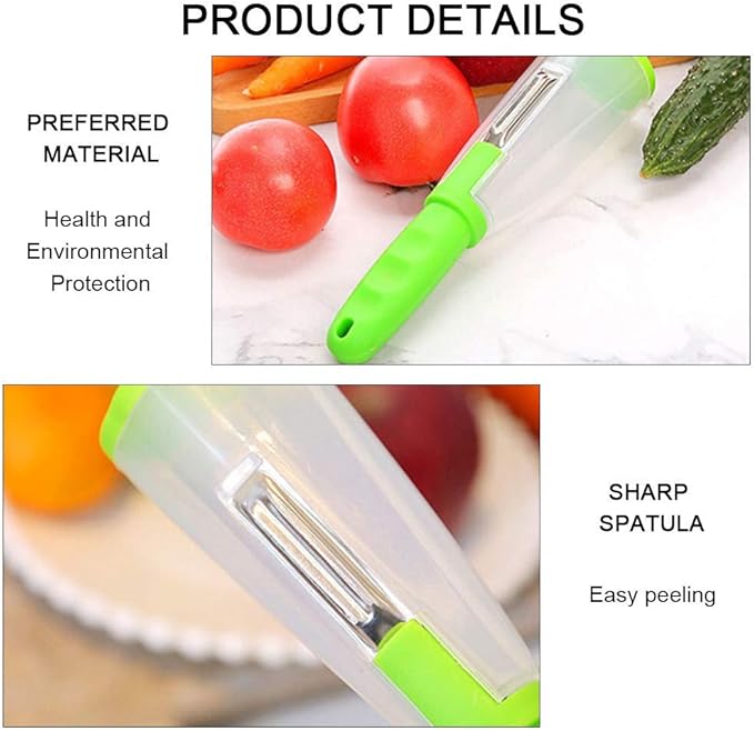 Multipurpose Fruits and Vegetables Peeler With Storage Box