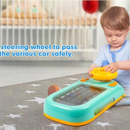 Interactive Kids Driving Steering Wheel Car Racing Simulator Toy
